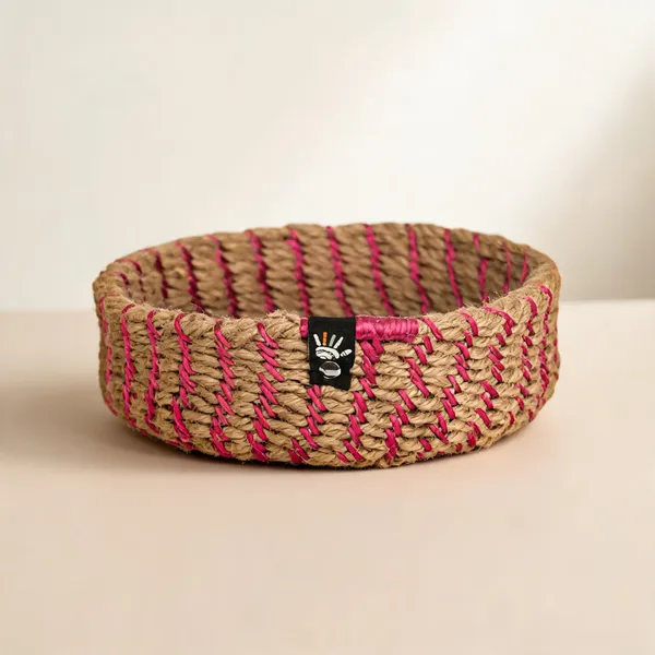 Pink_Jute_Braided_Storage_Basket