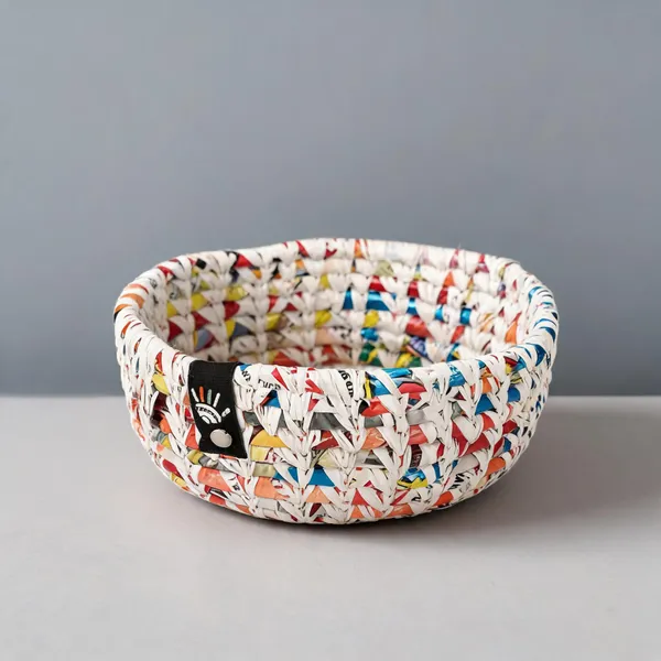 Recycled_Wrapper_Grass_Multicolor_Storage_Basket
