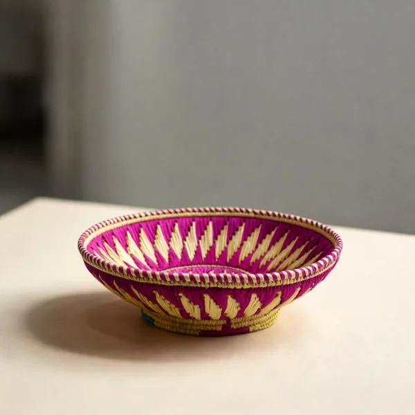 Moonj_Coiled_Grass_Floral_Pink_Basket