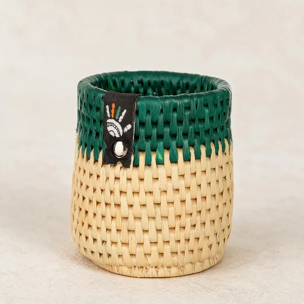 Green_Moonj_Grass_Handcrafted_Pen_Stand