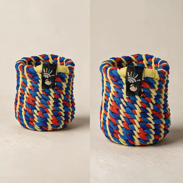 Yarn_Handcrafted_Multicolor_Pen_Stand