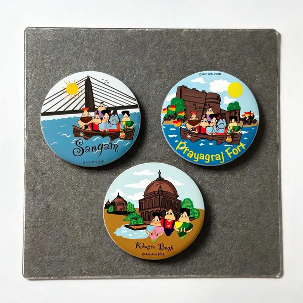 Kumbh_Mela_Prayagraj_Handcrafted_Fridge_Magnet_Set_Of_3