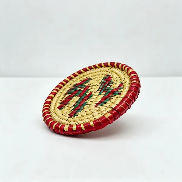 Grass_Fiber_Multicolor_Knitwave_Coaster