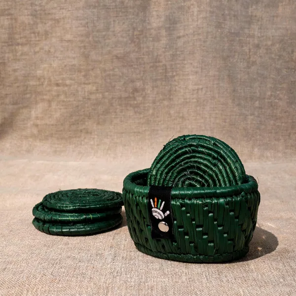 Grass_Fiber_Emerald_Coaster