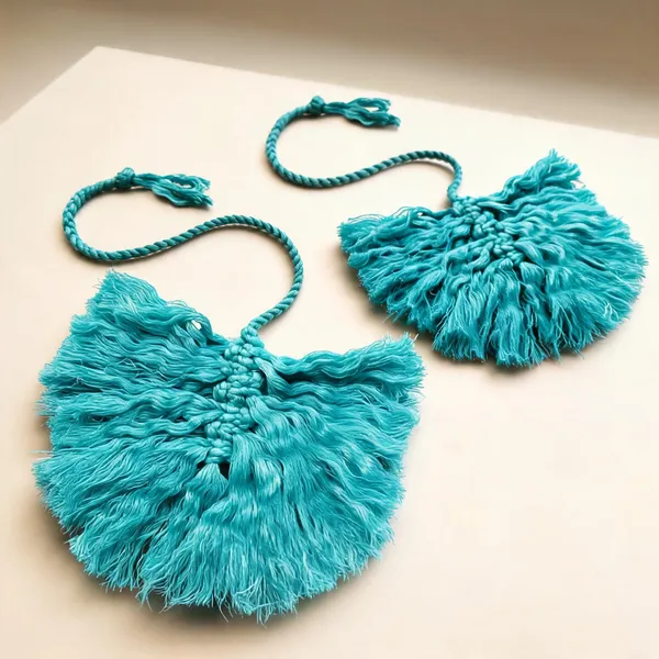 Tropical_Tide_Blue_Woolen_Bookmark_-_Pack_of_2