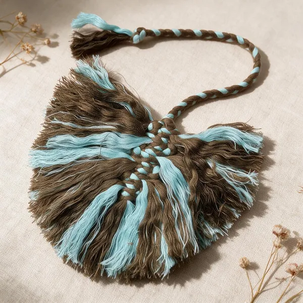 Teal_Woolen_Bookmark_-_Pack_of_2