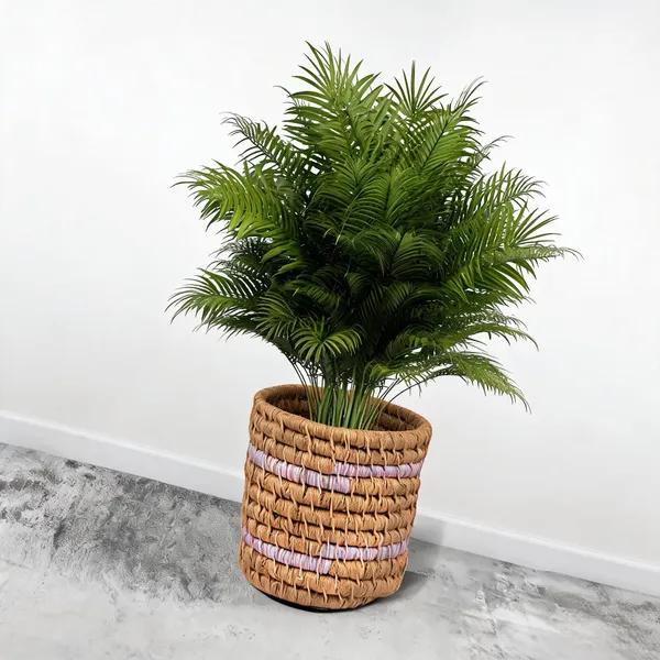 Jute_Handcrafted_Brown_Designer_Plant_Holder