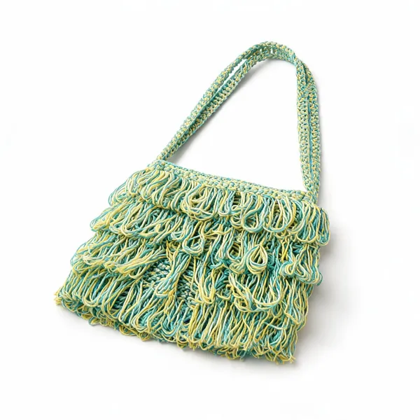 Blue_Yellow_Crochet_Frilled_Satchel_Bag_For_Women