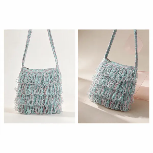 Blue_Pink_Crochet_Frilled_Satchel_Bag_For_Women