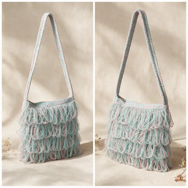 Blue_Pink_Crochet_Frilled_Satchel_Bag_For_Women