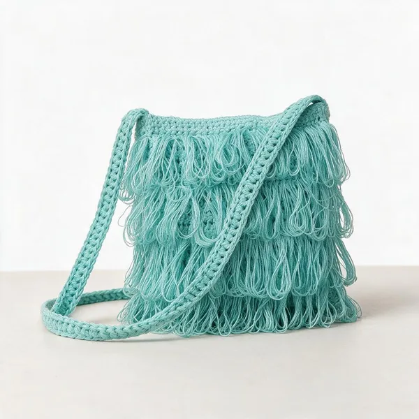 Seagreen_Crochet_Frilled_Satchel_Bag_For_Women