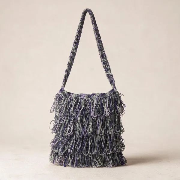 Blue_Crochet_Frilled_Satchel_Bag_For_Women