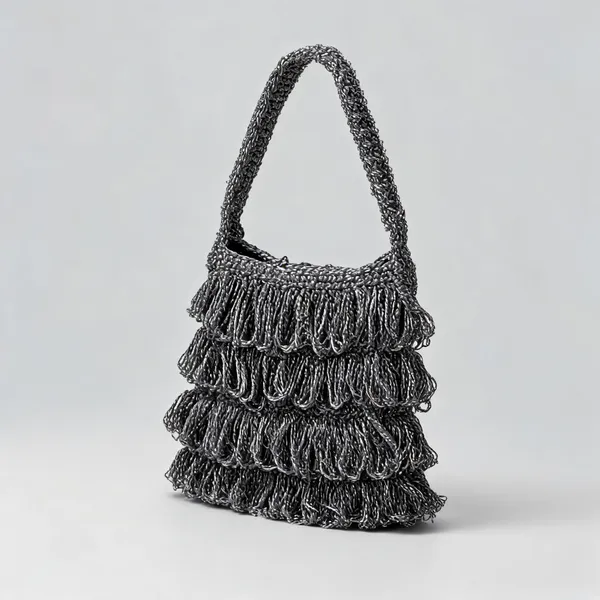 Charcoal_Crochet_Frilled_Satchel_Bag_For_Women