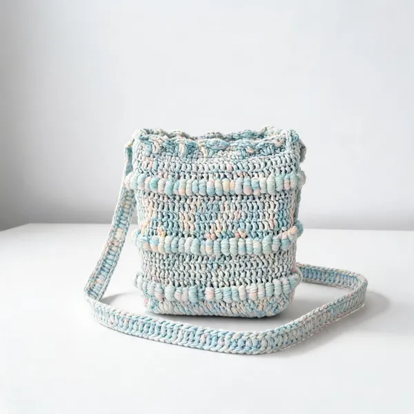 Blue_Crochet_Handcrafted_Crossbody_Bag_For_Women