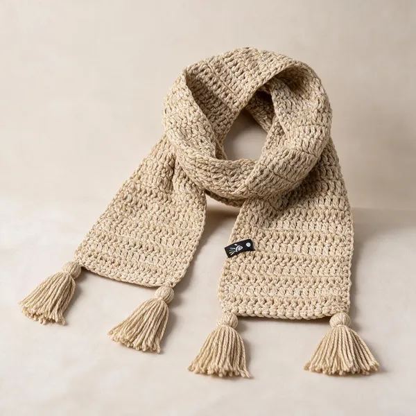 Neutral_Acro_Wool_Crochet_Scarf_For_Unisex