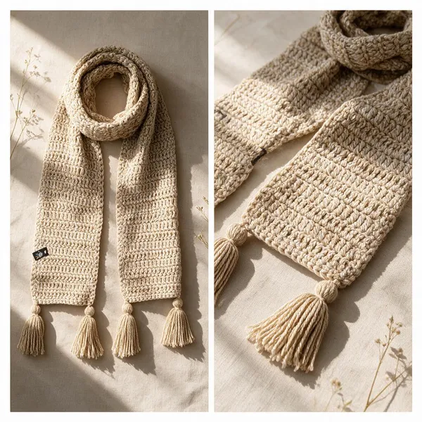 Neutral_Acro_Wool_Crochet_Scarf_For_Unisex