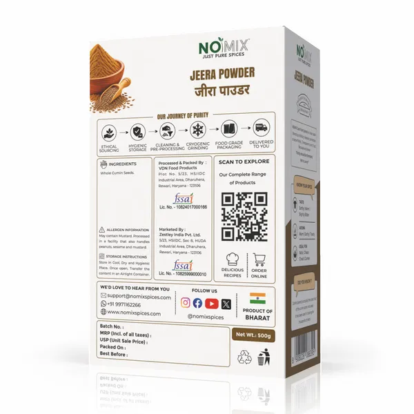 NOMIX_Jeera_Powder_500g_-_1_Box_-_500g
