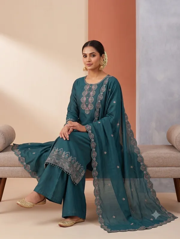 The_Mehrunissa_Jewel_Teal_Embroidered_Roman_Silk_3_Piece_Palazzo_Suit_Set_62130