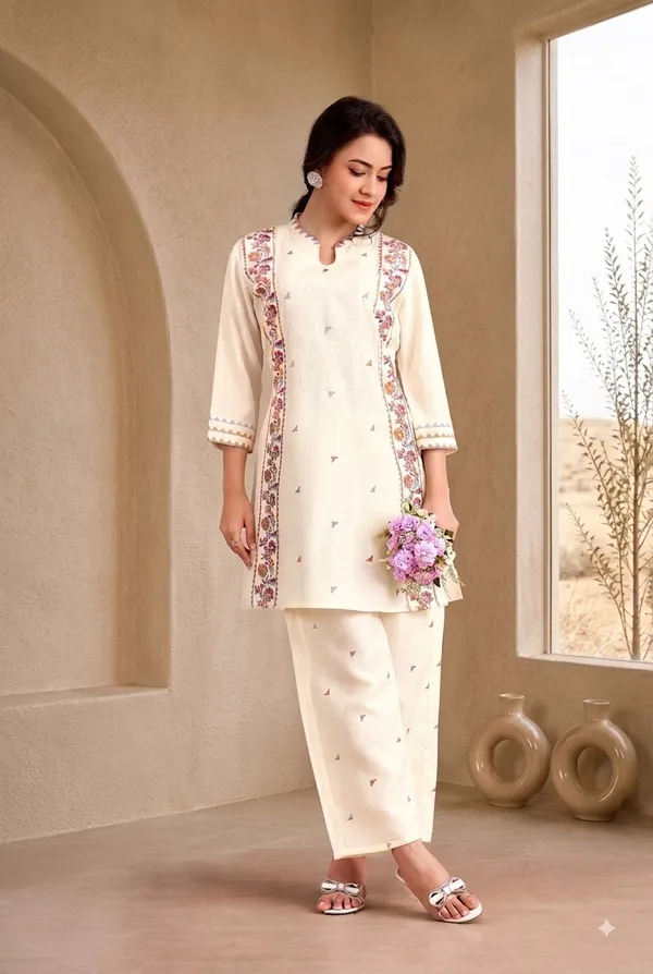 Ivory_Whisper_Floral_Hand_Embroidered_Linon_Chartin_Tunic_Co_Ord_Trouser_Set_297