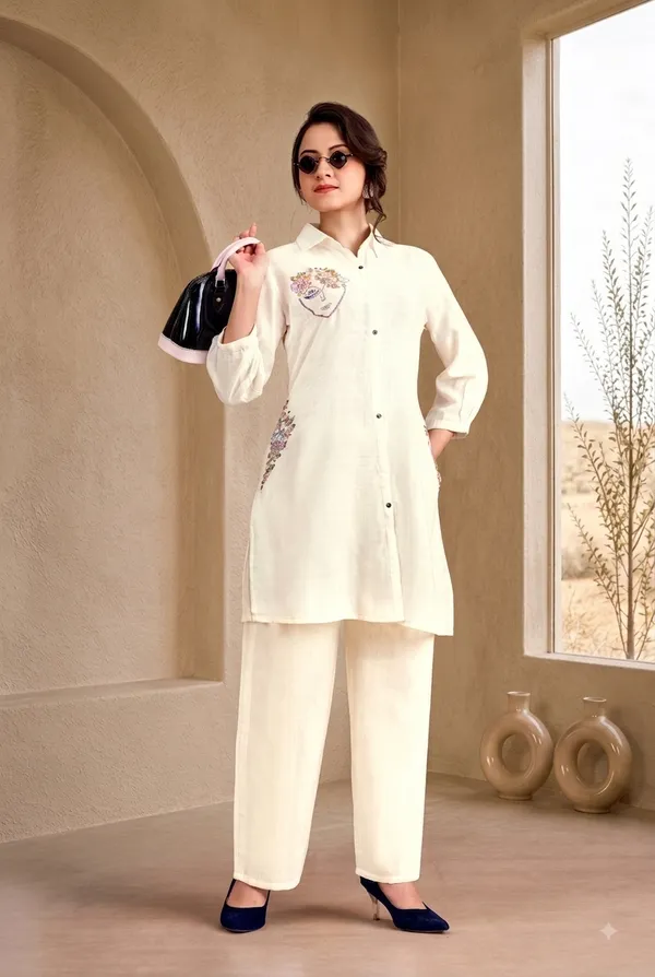 Off-White_Double-Cloth_Woven_Cotton_Hand-Embroidered_Co-Ord_Set_For_Women