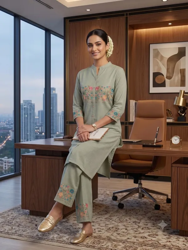 Grey_Vetican_Floral_Embroidered_Co-Ord_Set_For_Women