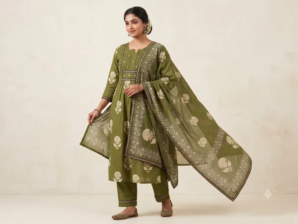 Hand_Block_Printed_Pure_Mulmul_Cotton_3_Piece_Suit_Set_Fsrd278a