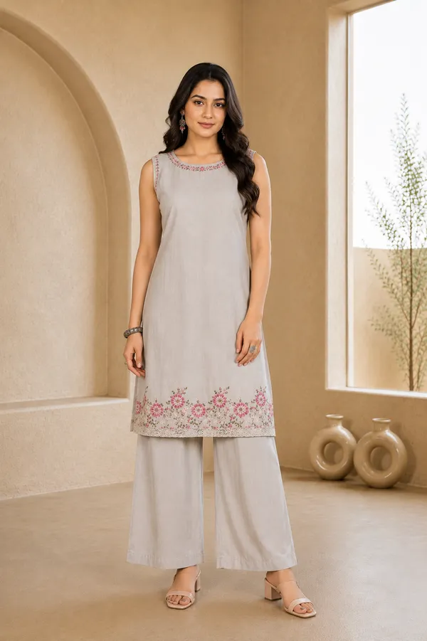 The_Slate_Taupe_Suvi_Slub_Cotton_Embroidered_Sleeveless_Co_Ord_Set_62113