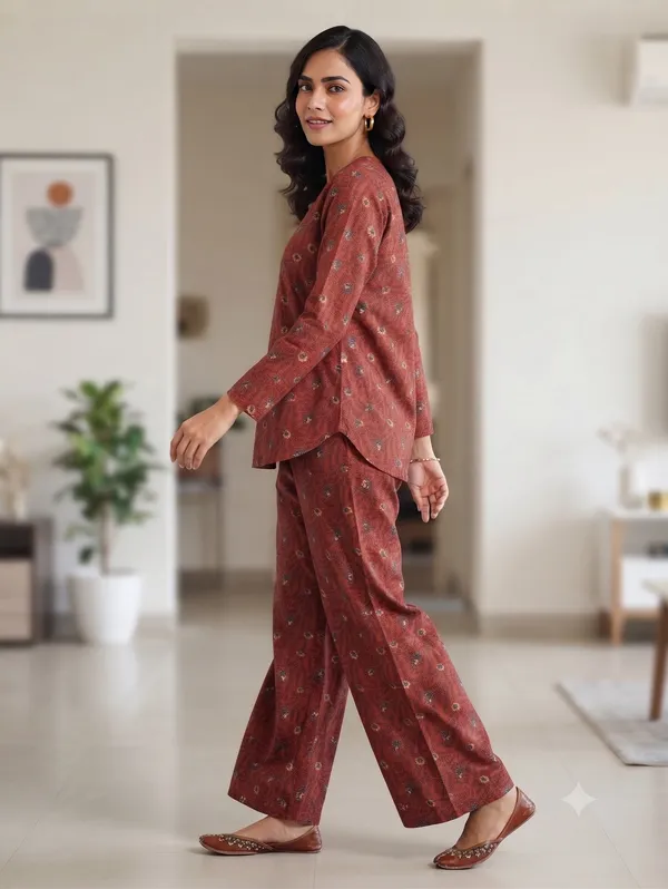 Modal_Silk_Ajrak_Print_2_Piece_Co_Ord_Set_Fsrd199