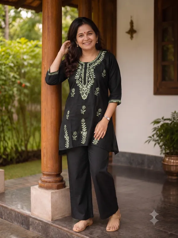 Midnight_Onyx_Floral_Embroidered_Tunic_Amp_Pants_Set_In_22kg_Rayon_02078