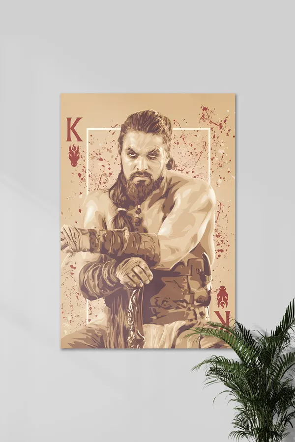 Khal_Drogo_Playing_Card_Got_01_Series_Poster