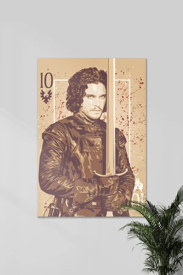 Jon_Snow_Playing_Card_Got_01_Series_Poster