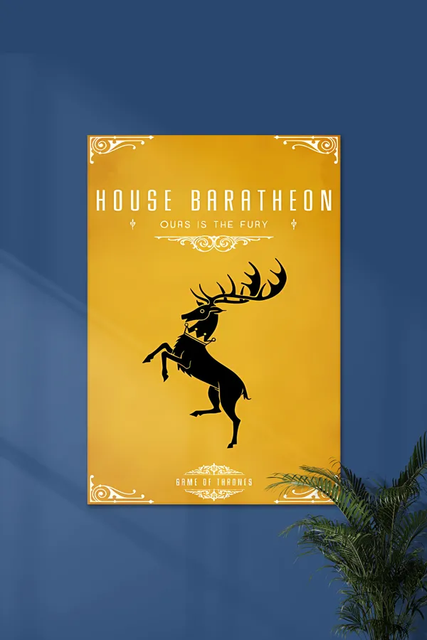 House_Baratheon_X_Game_Of_Thrones_Got_02_Series_Poster