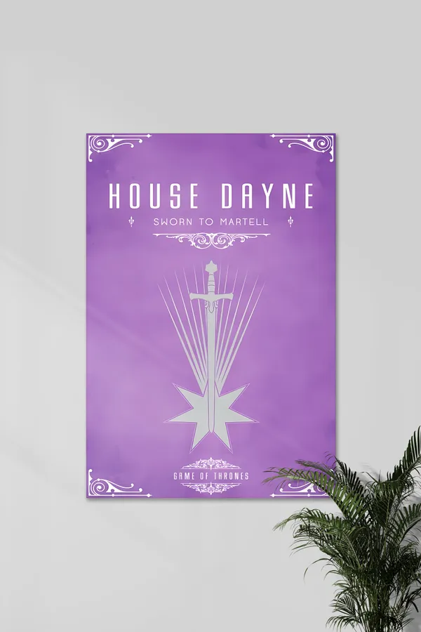 House_Dayne_X_Game_Of_Thrones_Got_02_Series_Poster