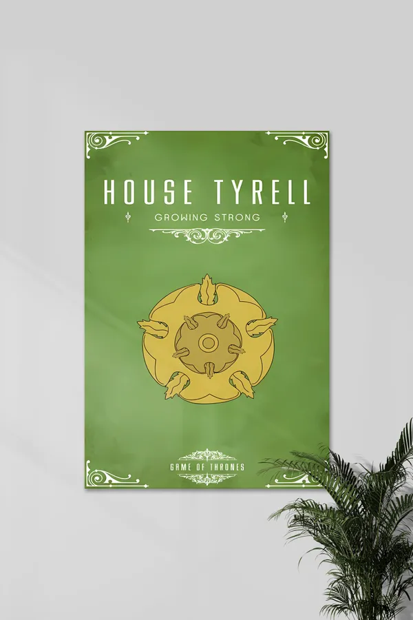 House_Tyrell_X_Game_Of_Thrones_Got_02_Series_Poster