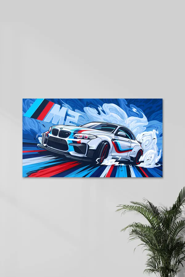 Bmw_M2_Vector_Style_Cars_01_Car_Posters