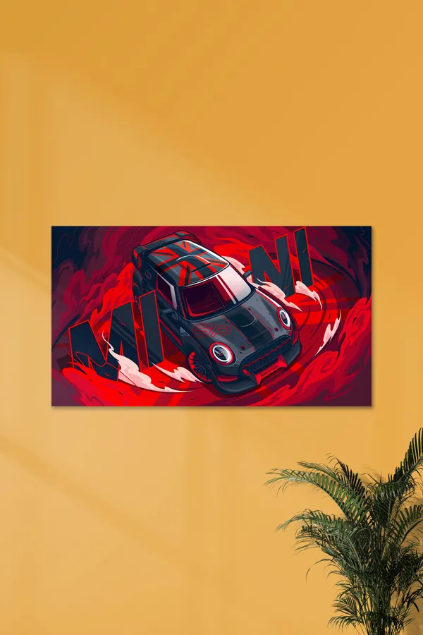Mini_Cooper_Vector_Style_Cars_01_Car_Posters
