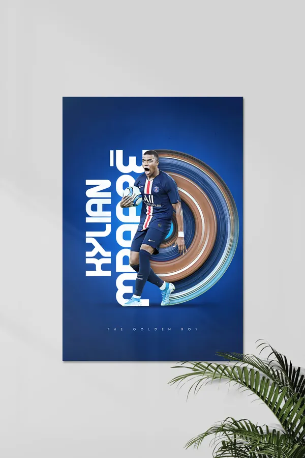 Kylian_Mbappe_Kylian_Mbappe_01_Football_Poster