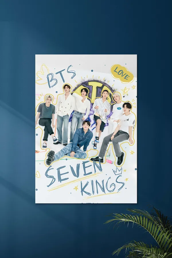 Bts_Family_03_Sevenking_Bts_K_Pop_Poster