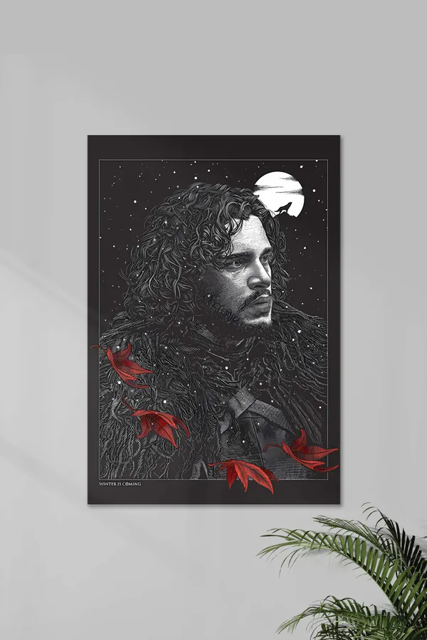 Jon_Snow_01_Got_Series_Poster