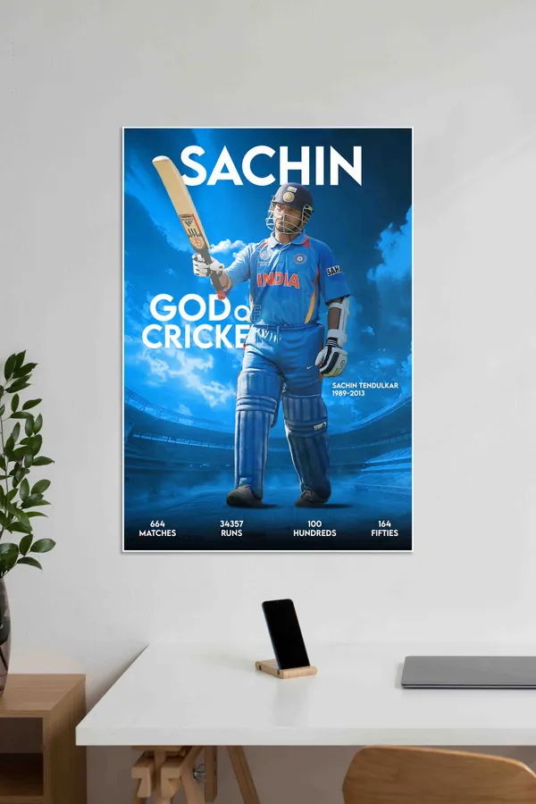 God_Of_Cricket_Sachin_Tendulkar_Cricket_Poster