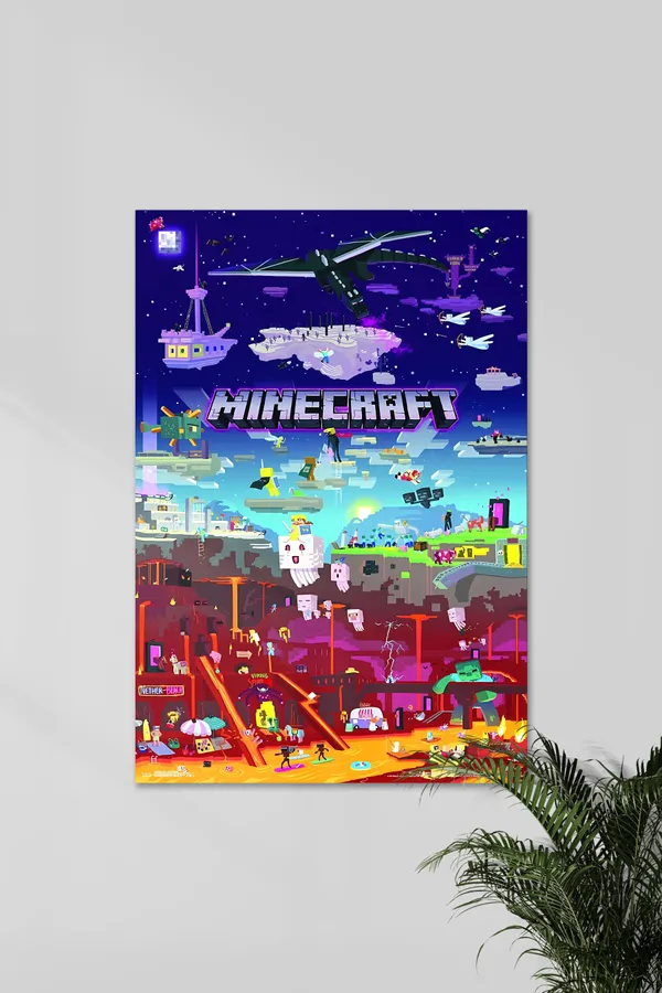 Minecraft_World_Minecraft_Game_Posters