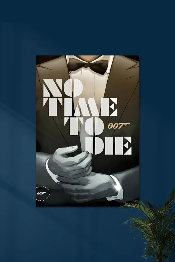 No_Time_To_Die_007_Danial_Craig_James_Bond_Movie_Posters