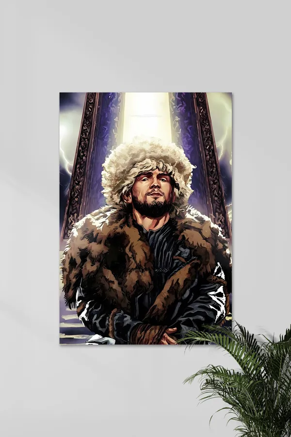 Khabib_Nurmagomedov_00_Ufc_Champion_Gym_Poster