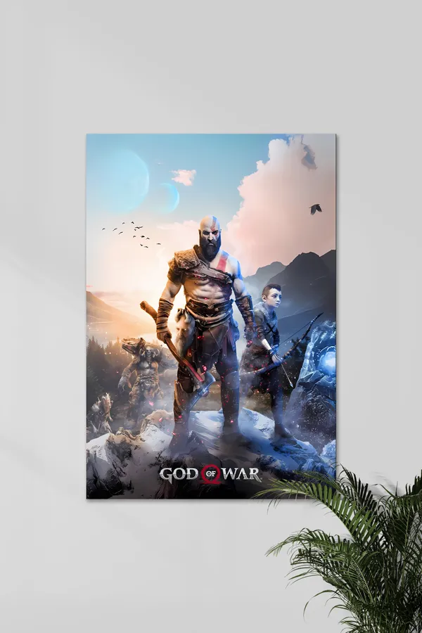 God_Of_War_Kratos_Atreus_Game_Posters