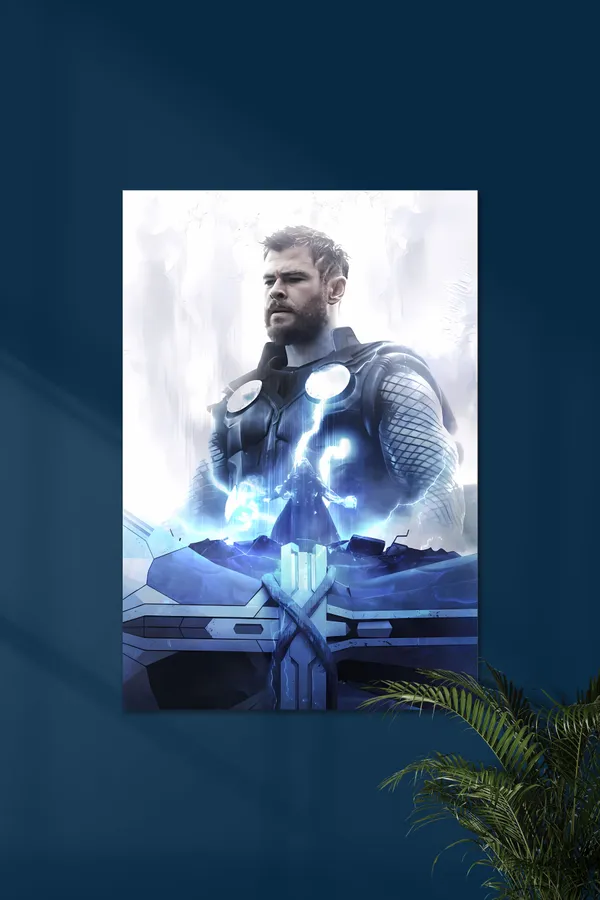God_Of_Thunder_Thor_Avenger_Mcu_Movie_Poster