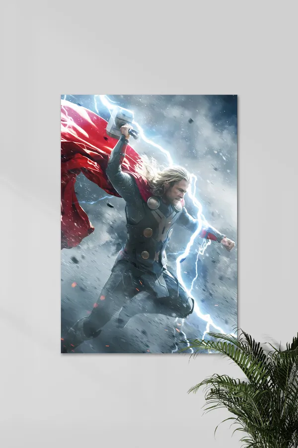 Thor_Lightning_God_Of_Thunder_Mcu_Movie_Poster