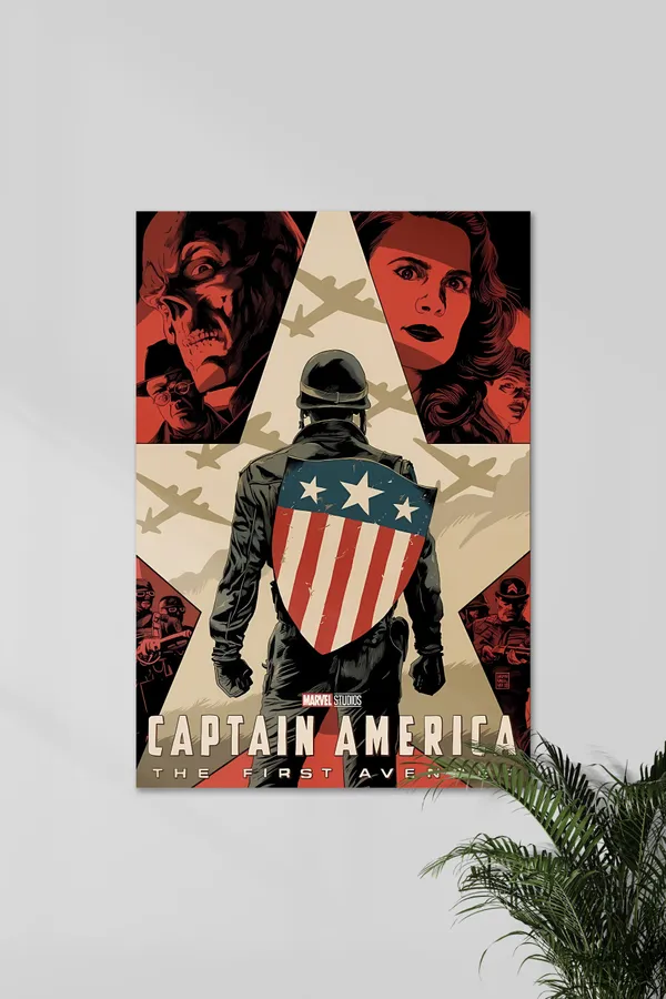 The_First_Avenger_Captain_America_Mcu_Movie_Poster