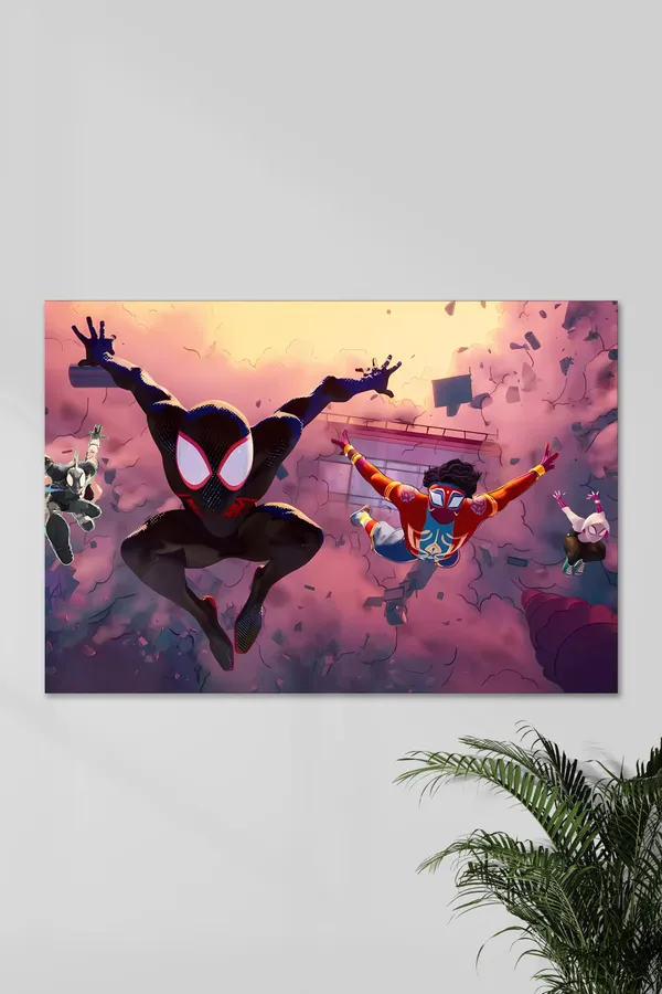 The_Band_Spider_Man_Across_The_Spider_Verse_Mcu_Movie_Poster