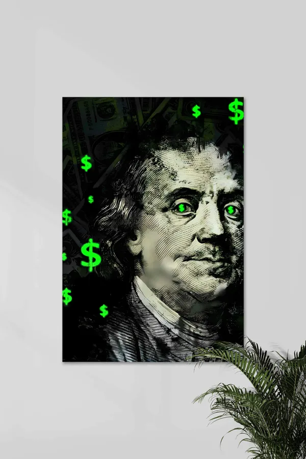 Benjamin_Franklin_Founding_Father_Of_The_United_States_Money_Aesthetic_Poster