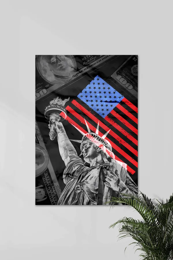 Statue_Of_Liberty_Freedom_Peace_Opportunity_Money_Aesthetic_Poster